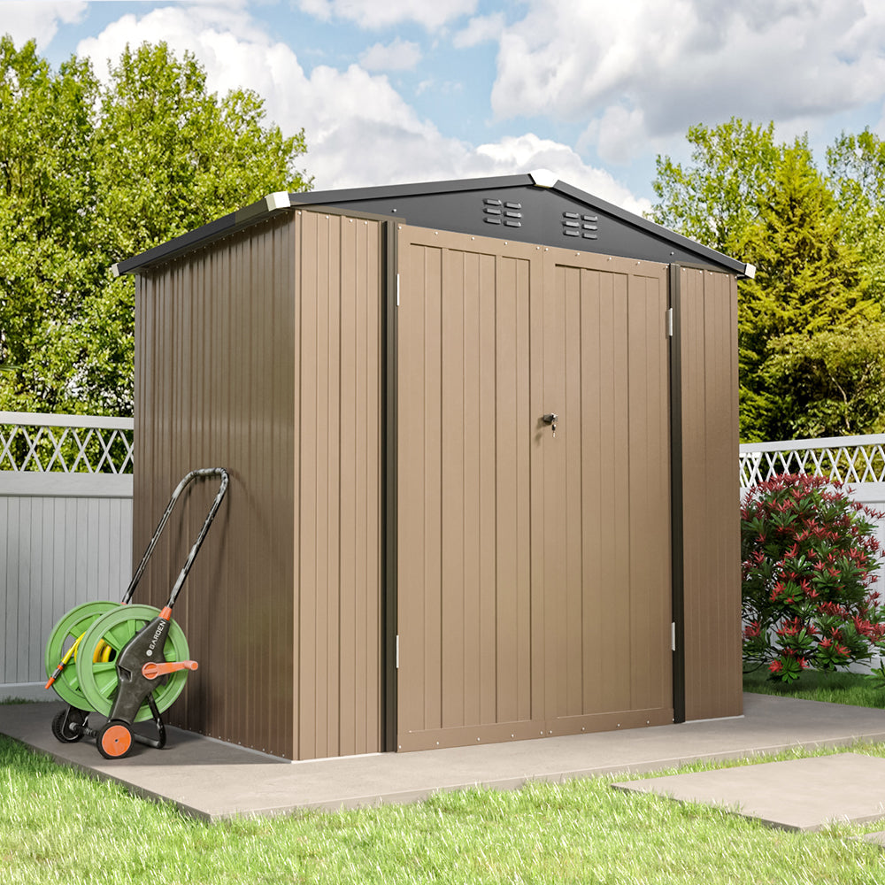Garden Steel Shed for Outdoor, Patio, Back Yard Tool Storage Garden storage Garden Sanctuary 