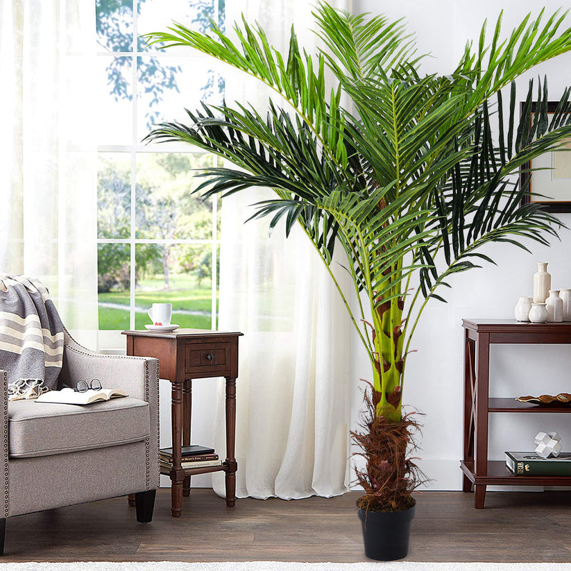 180CM Height Artificial Plants Palm Tree with Pot Garden Sanctuary