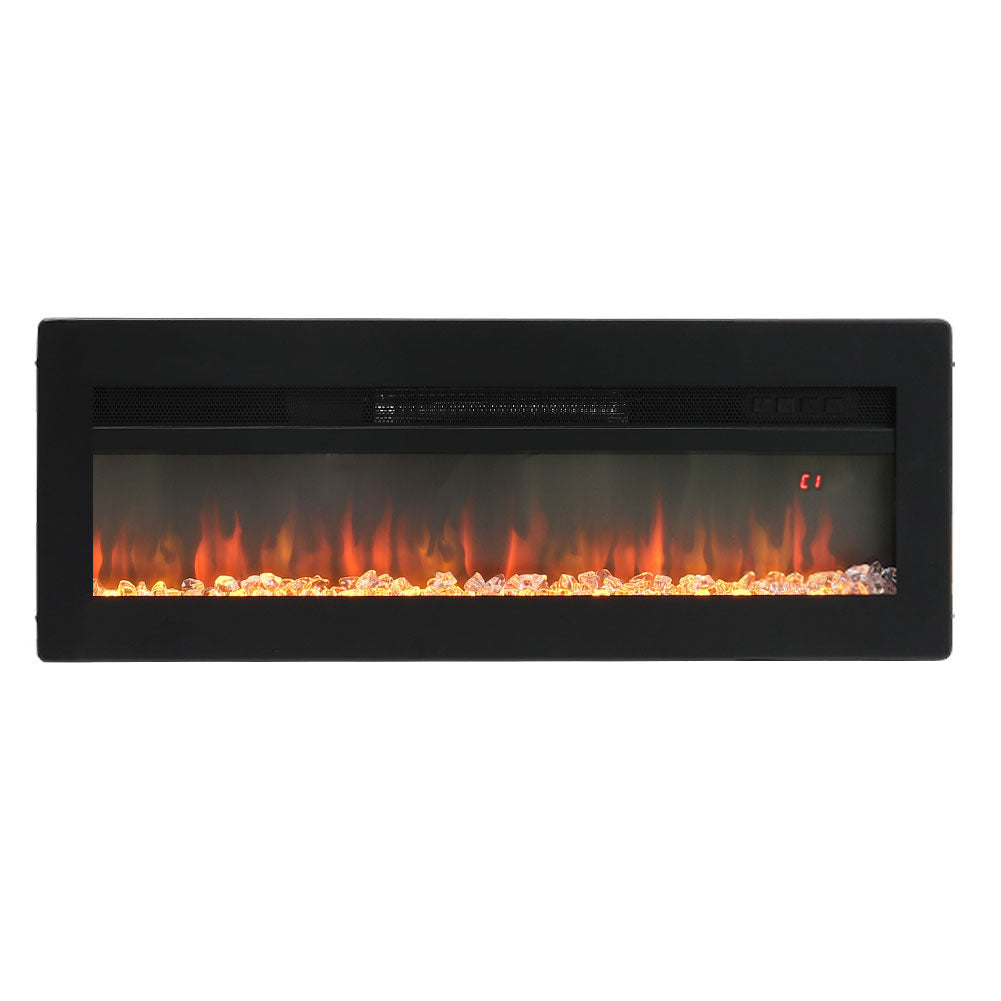 40/50/60/70 Inch Electric Fireplace with 9 Flame Colour and Remote Control