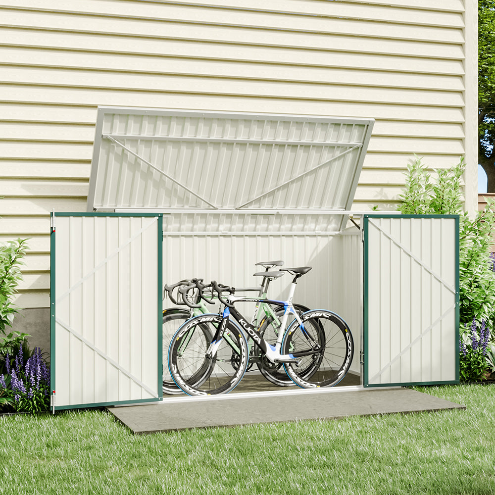 Lockable bicycle hot sale storage