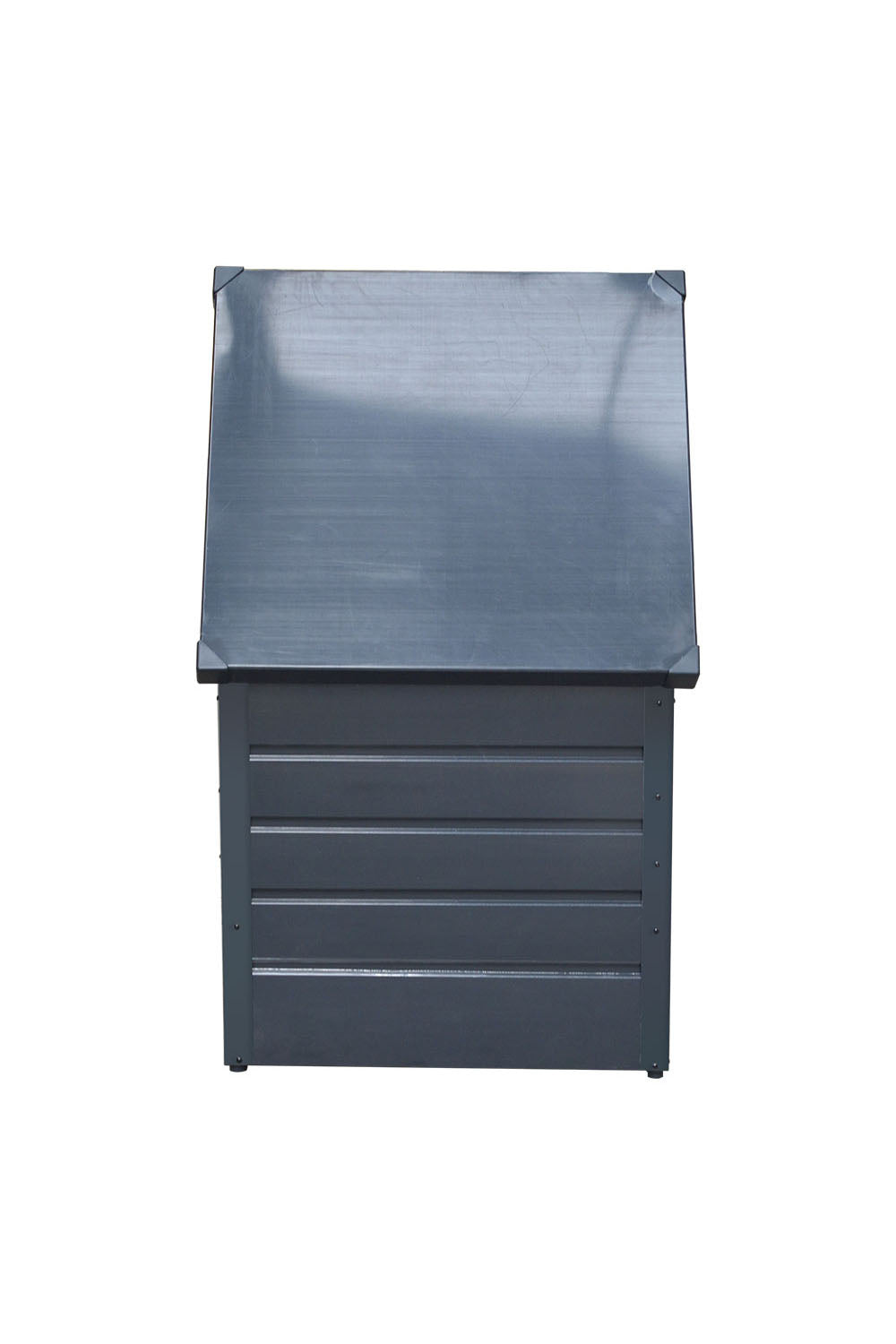 350L Steel Lockable Garden Storage Box Patio Waterproof Box