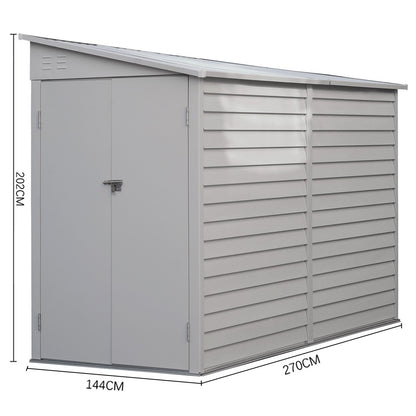 Outdoor Steel Storage Shed