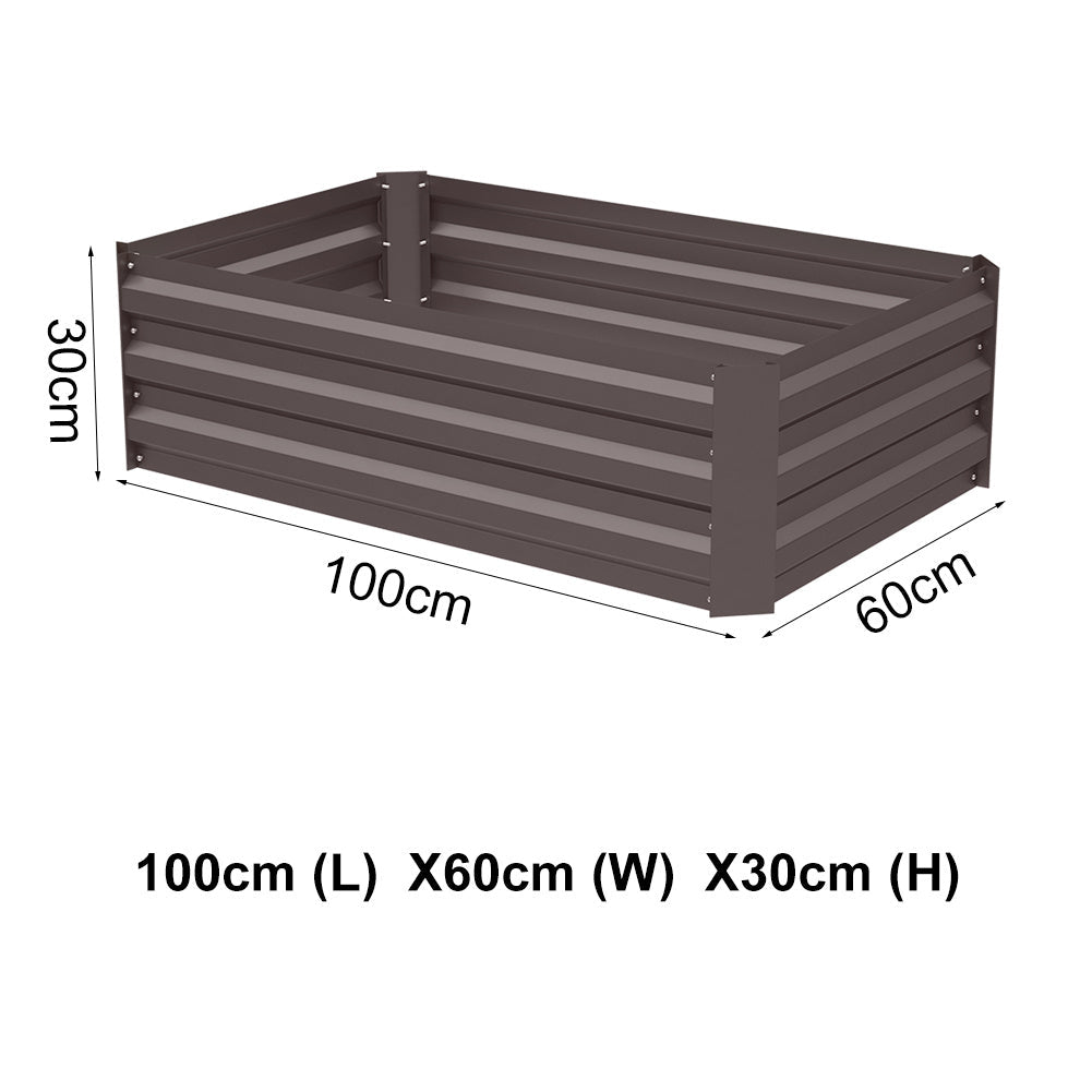 30CM Height Steel Plants Raised Bed