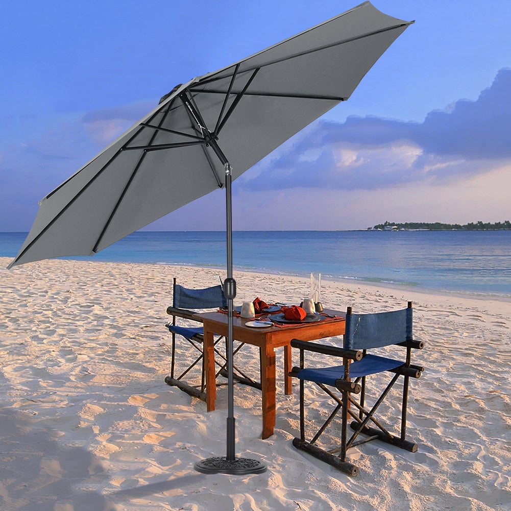 3M Sunshade Parasol Umbrella Easy Tilt Parasols   